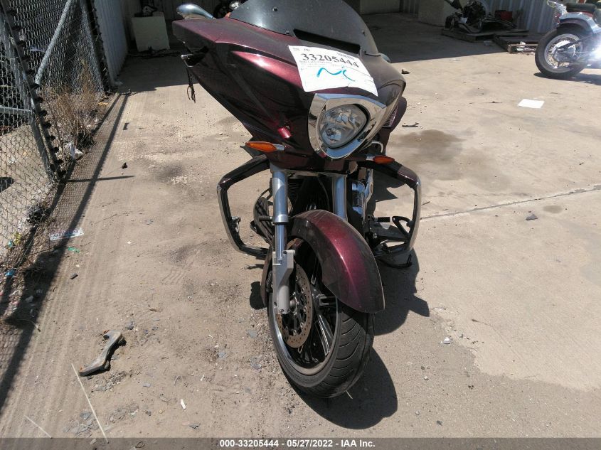 2010 VICTORY MOTORCYCLES CROSS COUNTRY 5VPDB36D9A3003178