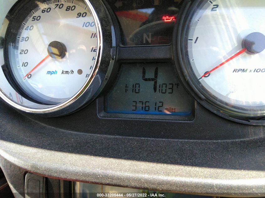 2010 VICTORY MOTORCYCLES CROSS COUNTRY 5VPDB36D9A3003178