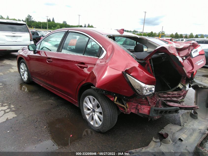 2017 SUBARU LEGACY PREMIUM 4S3BNAF69H3055634