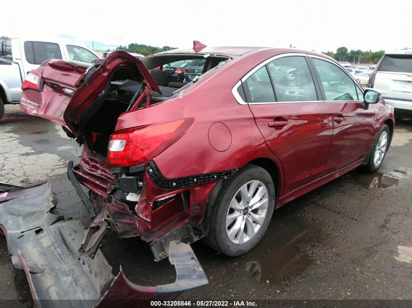 2017 SUBARU LEGACY PREMIUM 4S3BNAF69H3055634