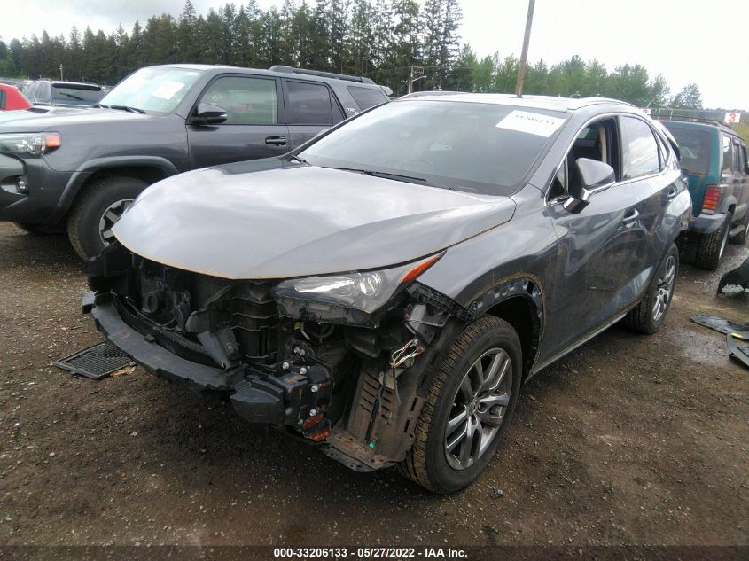 2015 LEXUS NX 200T JTJBARBZ0F2011189