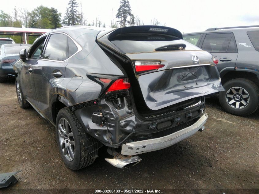 2015 LEXUS NX 200T JTJBARBZ0F2011189