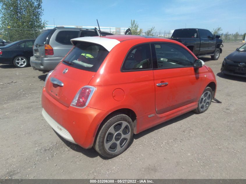2015 FIAT 500E 3C3CFFGE8FT544925