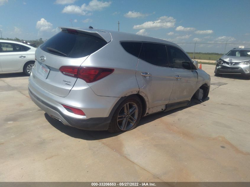 2018 HYUNDAI SANTA FE SPORT 2.4L 5XYZTDLB6JG572544
