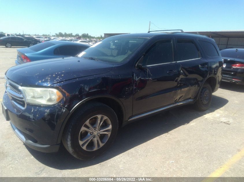 2013 DODGE DURANGO SXT 1C4RDJAG6DC637606
