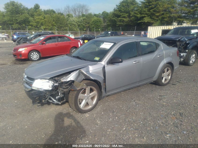 2013 DODGE AVENGER SE 1C3CDZAB4DN625035