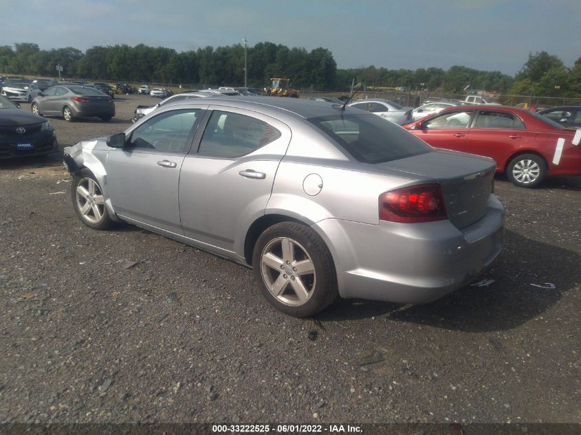 2013 DODGE AVENGER SE 1C3CDZAB4DN625035