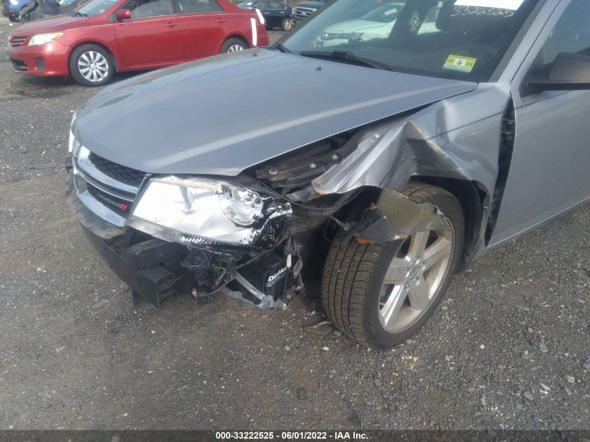 2013 DODGE AVENGER SE 1C3CDZAB4DN625035