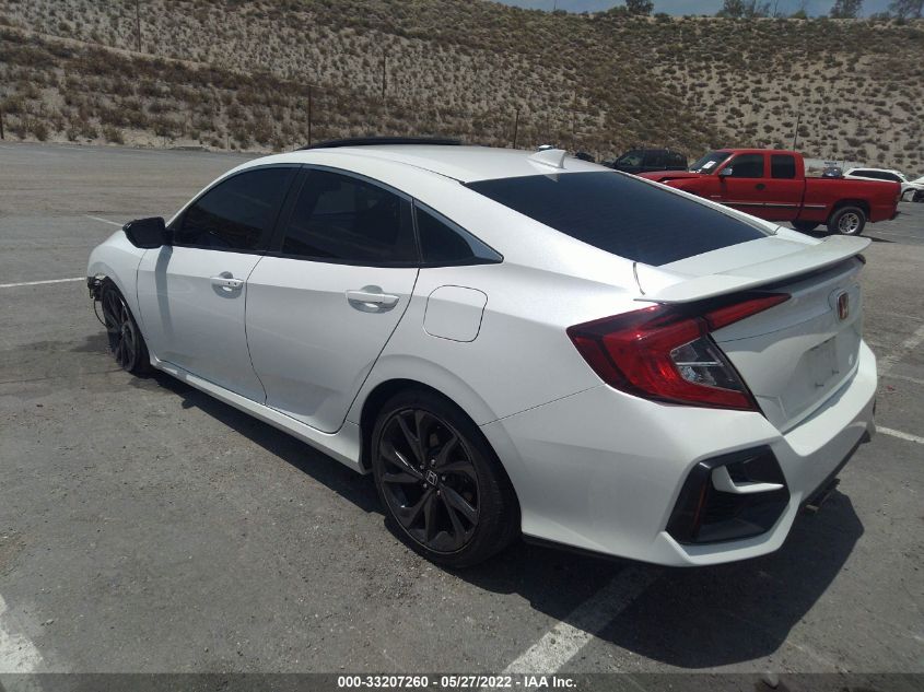 2020 HONDA CIVIC SI SEDAN 2HGFC1E52LH706612