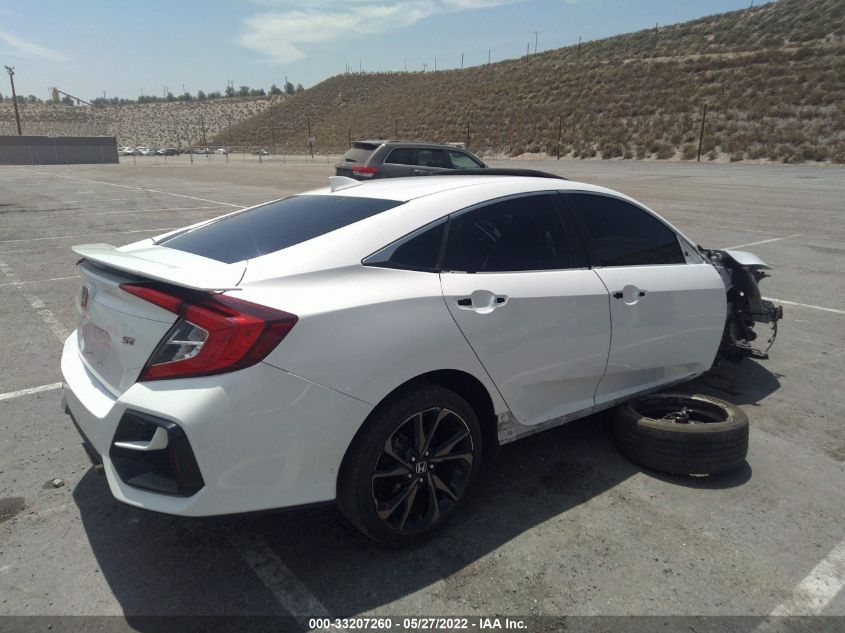 2020 HONDA CIVIC SI SEDAN 2HGFC1E52LH706612