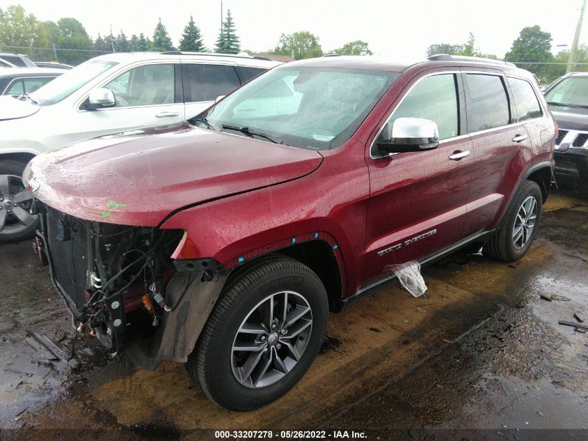 2017 JEEP GRAND CHEROKEE LIMITED 1C4RJFBG5HC750733