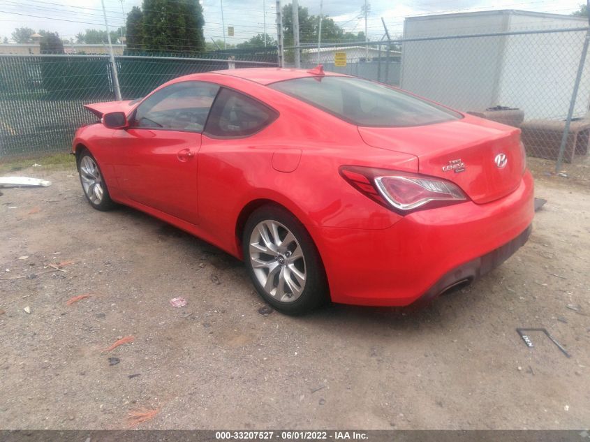 2015 HYUNDAI GENESIS COUPE 3.8L BASE KMHHU6KJ6FU122908