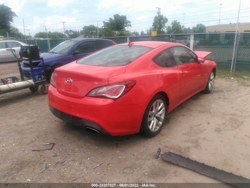 2015 HYUNDAI GENESIS COUPE 3.8L BASE KMHHU6KJ6FU122908