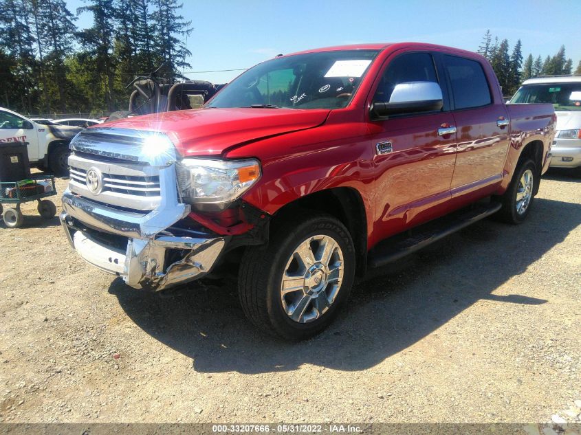 2014 TOYOTA TUNDRA 4WD TRUCK PLATINUM/1794 5TFAW5F15EX364526