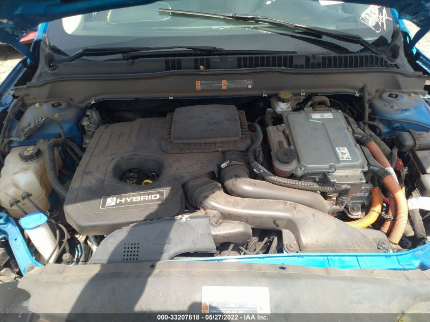 2019 FORD FUSION HYBRID SE 3FA6P0LU6KR241056