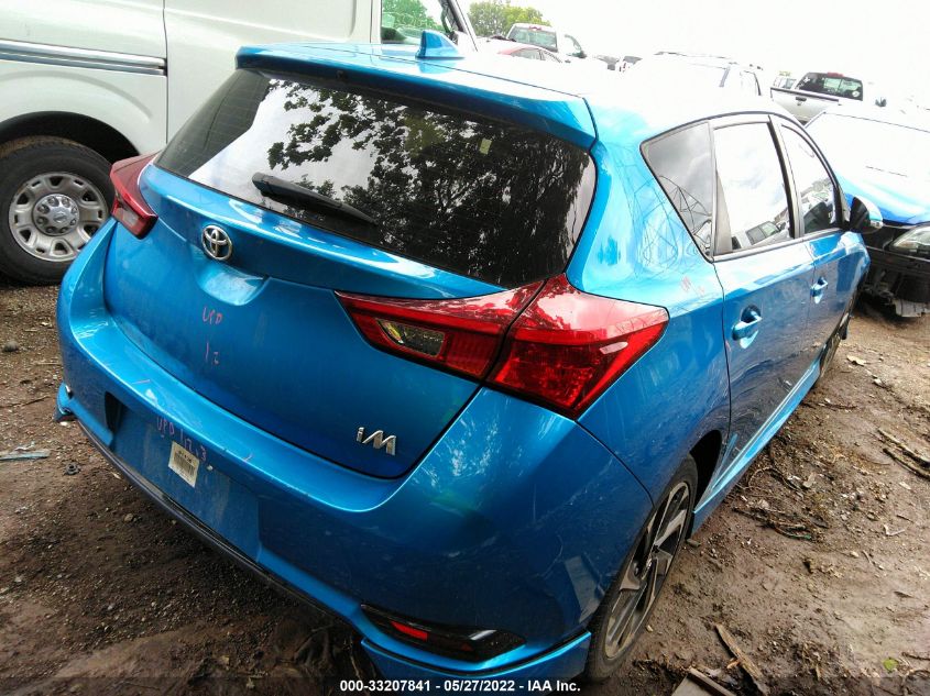 2017 TOYOTA COROLLA IM JTNKARJE3HJ527343