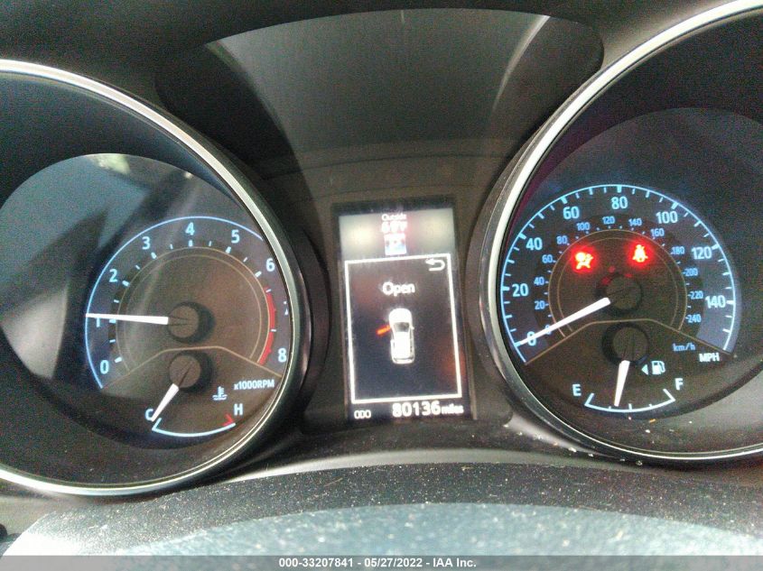 2017 TOYOTA COROLLA IM JTNKARJE3HJ527343