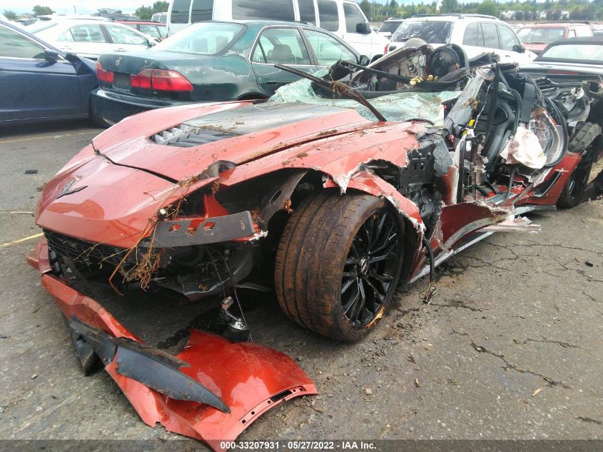 2015 CHEVROLET CORVETTE Z06 2LZ 1G1YR2D67F5609089