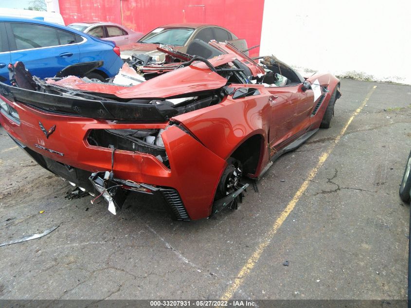 2015 CHEVROLET CORVETTE Z06 2LZ 1G1YR2D67F5609089
