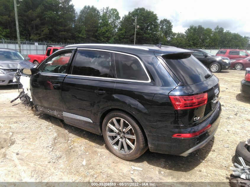 2017 AUDI Q7 PREMIUM PLUS WA1LAAF72HD055763
