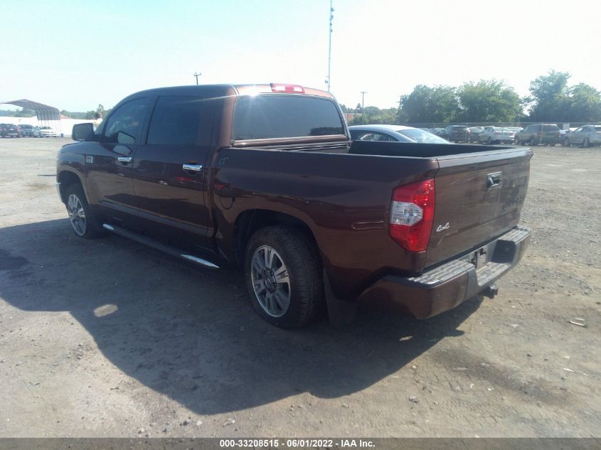 2016 TOYOTA TUNDRA 4WD TRUCK PLATINUM/1794 5TFAY5F14GX490468