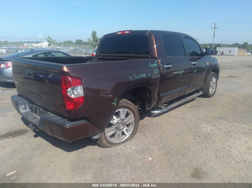 2016 TOYOTA TUNDRA 4WD TRUCK PLATINUM/1794 5TFAY5F14GX490468