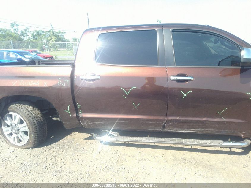 2016 TOYOTA TUNDRA 4WD TRUCK PLATINUM/1794 5TFAY5F14GX490468