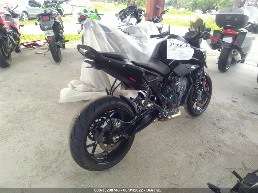 2021 KTM 890 DUKE R VBKTU9409MM812152