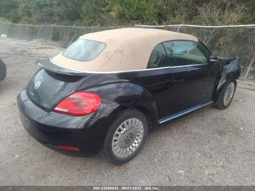 2016 VOLKSWAGEN BEETLE CONVERTIBLE 1.8T SE 3VW507AT3GM802800