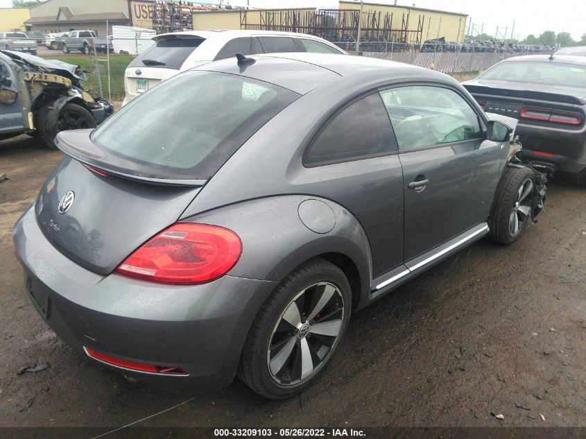 2014 VOLKSWAGEN BEETLE COUPE 2.0T TURBO R-LINE 3VWVT7AT7EM658558