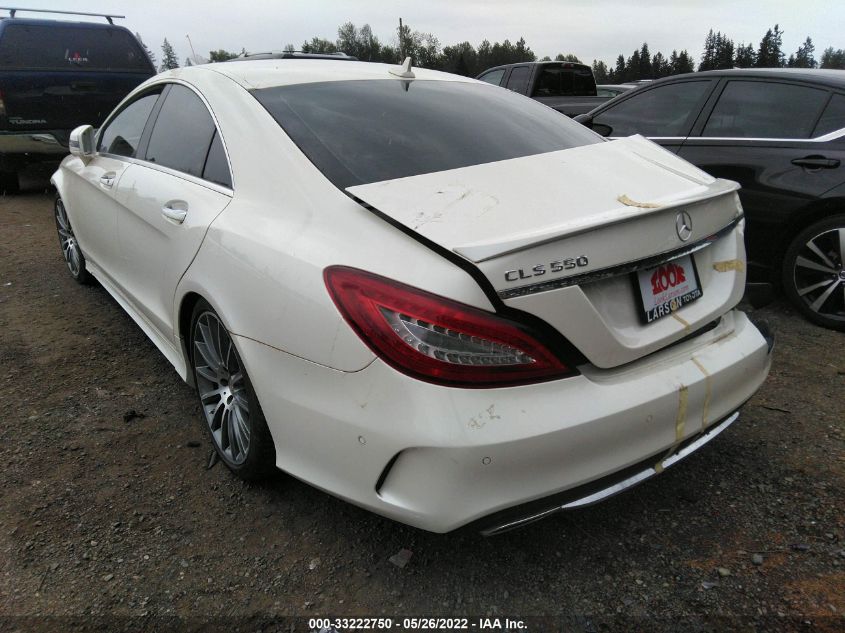 2016 MERCEDES-BENZ CLS CLS 550 WDDLJ7DB9GA160645