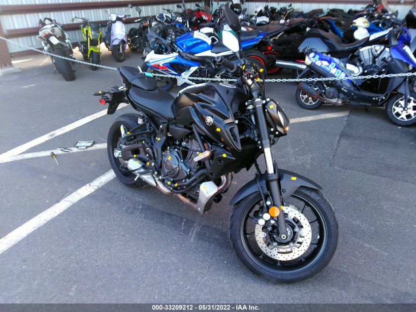2021 YAMAHA MT07 JYARM32E1MA002275