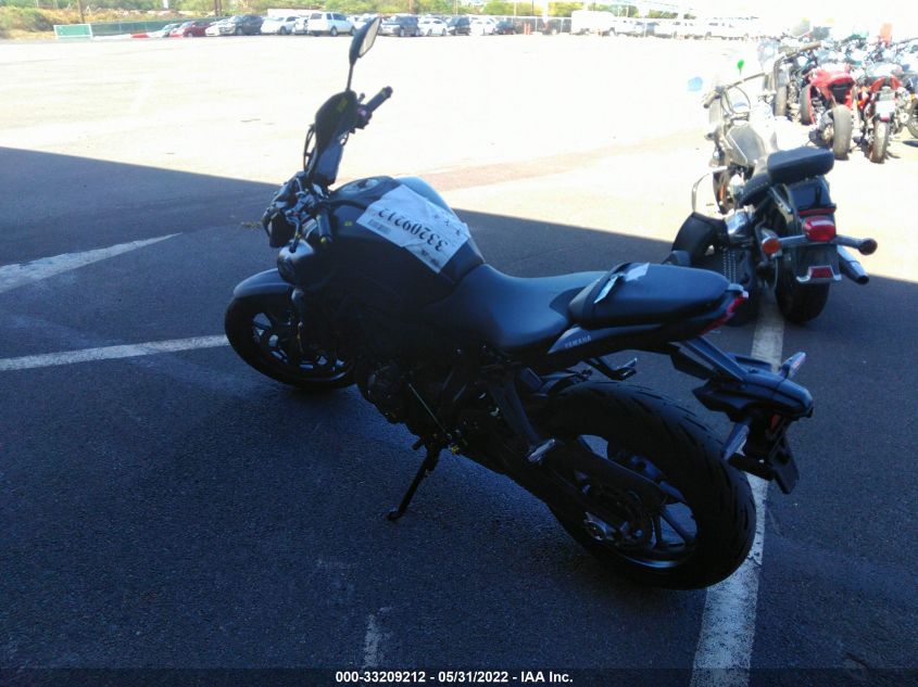 2021 YAMAHA MT07 JYARM32E1MA002275