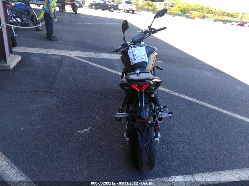 2021 YAMAHA MT07 JYARM32E1MA002275