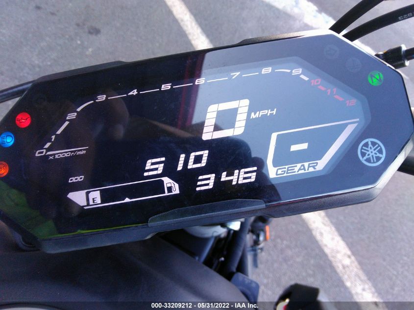 2021 YAMAHA MT07 JYARM32E1MA002275