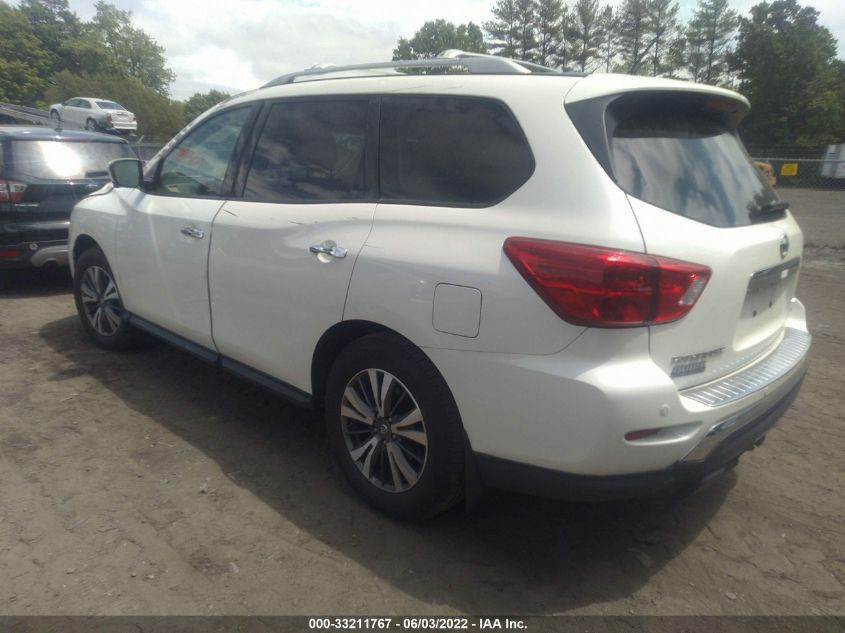 2017 NISSAN PATHFINDER SL 5N1DR2MM2HC654634