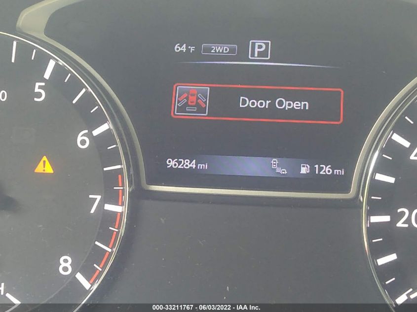 2017 NISSAN PATHFINDER SL 5N1DR2MM2HC654634