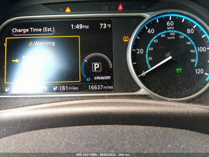 2019 NISSAN LEAF S PLUS 1N4BZ1CP3KC317209