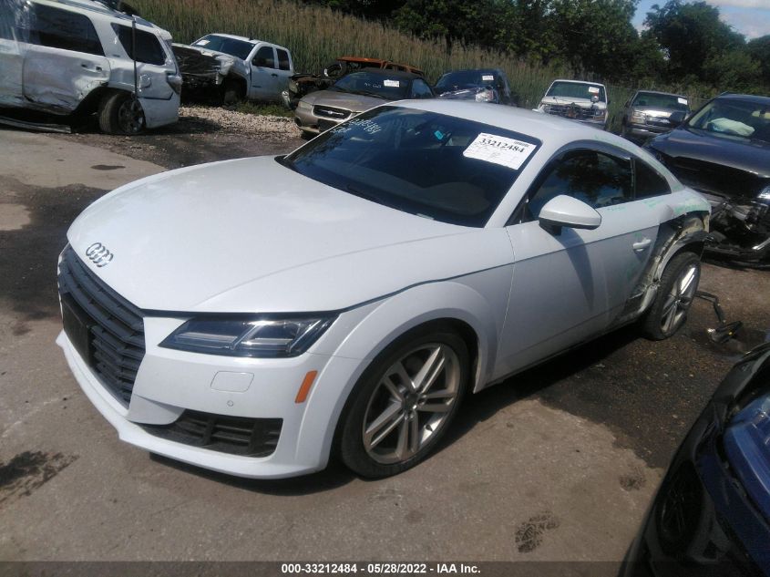 2016 AUDI TT 2.0T TRUC5AFV0G1025885