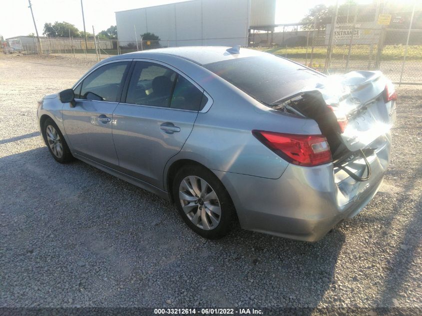 2016 SUBARU LEGACY 2.5I PREMIUM 4S3BNAC67G3042707