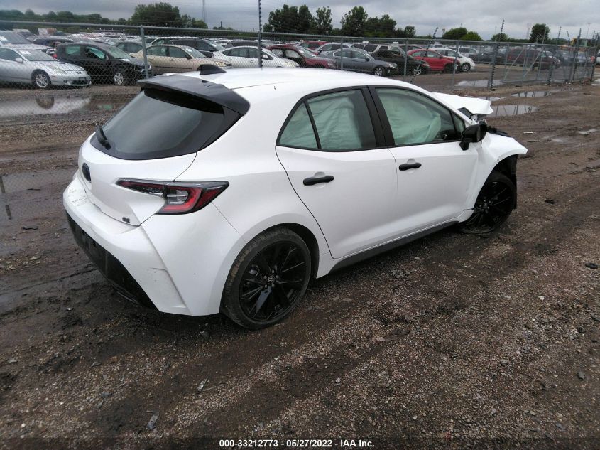 2021 TOYOTA COROLLA HATCHBACK SE/XSE/NIGHTSHADE JTND4MBE1M3111078
