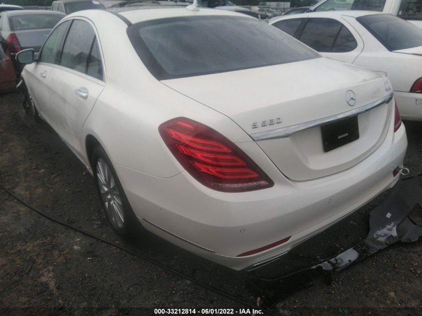 2015 MERCEDES-BENZ S-CLASS S 550 WDDUG8FB7FA199528