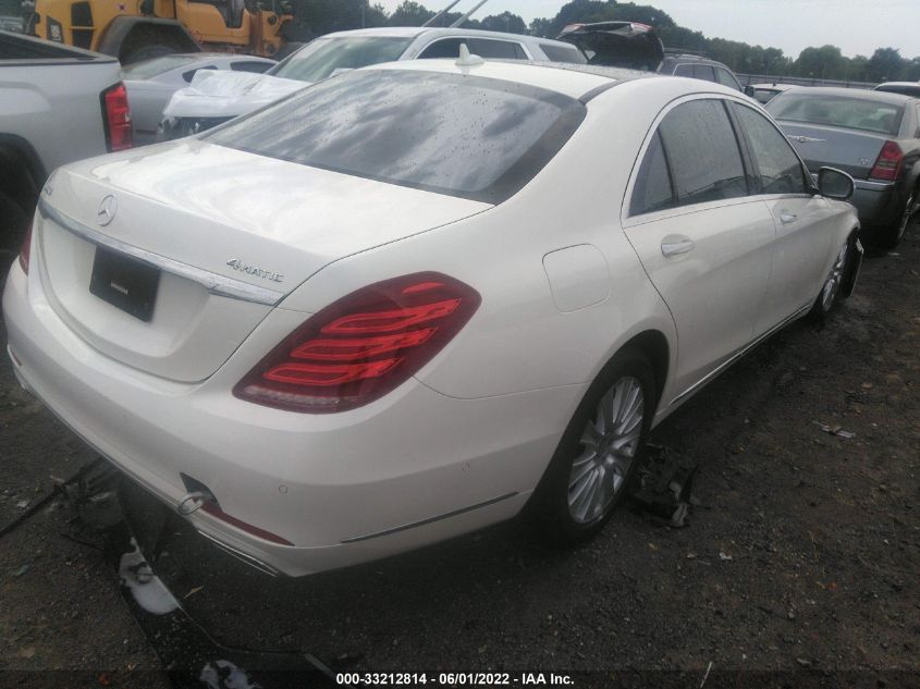 2015 MERCEDES-BENZ S-CLASS S 550 WDDUG8FB7FA199528