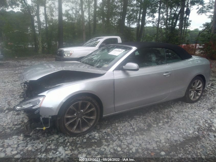 2013 AUDI A5 PREMIUM PLUS WAULFAFHXDN010362