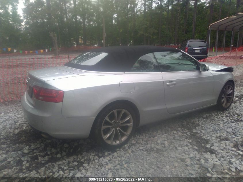 2013 AUDI A5 PREMIUM PLUS WAULFAFHXDN010362