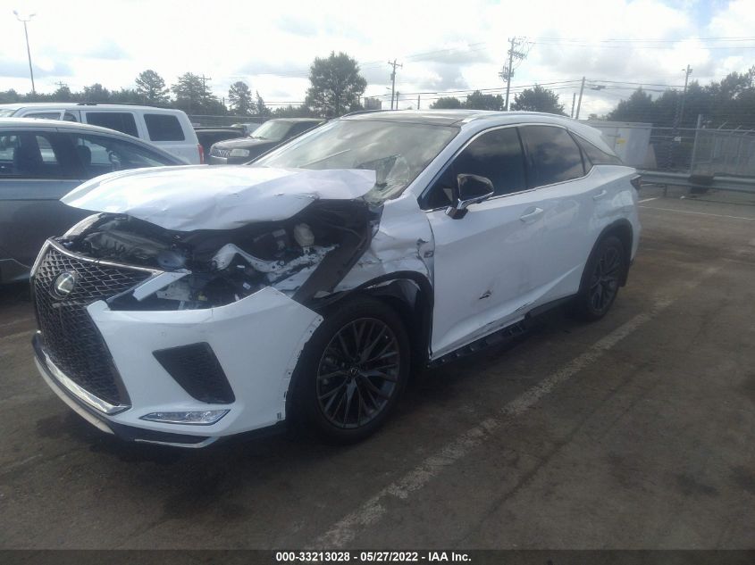 2021 LEXUS RX RX 350 F SPORT HANDLING 2T2YZMDA5MC281092