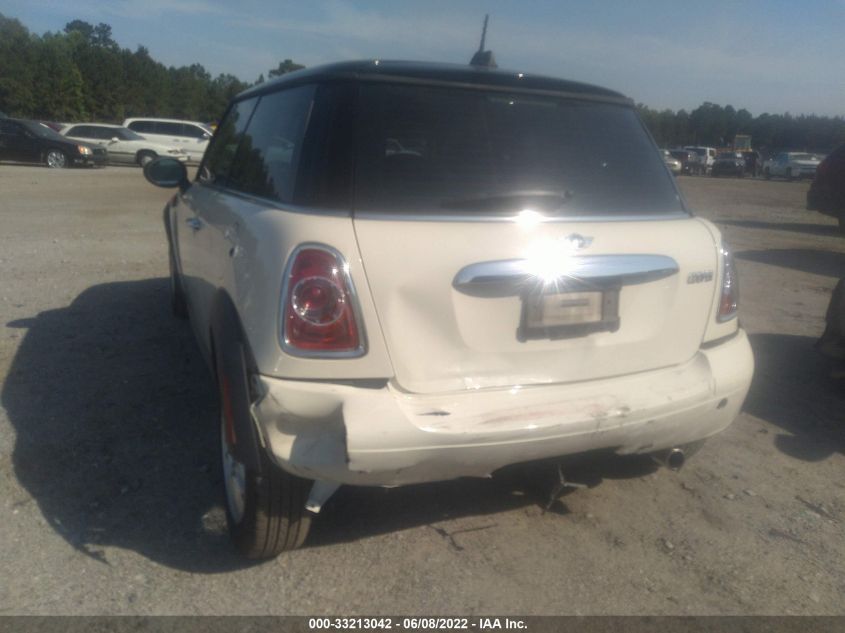 2013 MINI COOPER HARDTOP WMWSU3C58DT682665