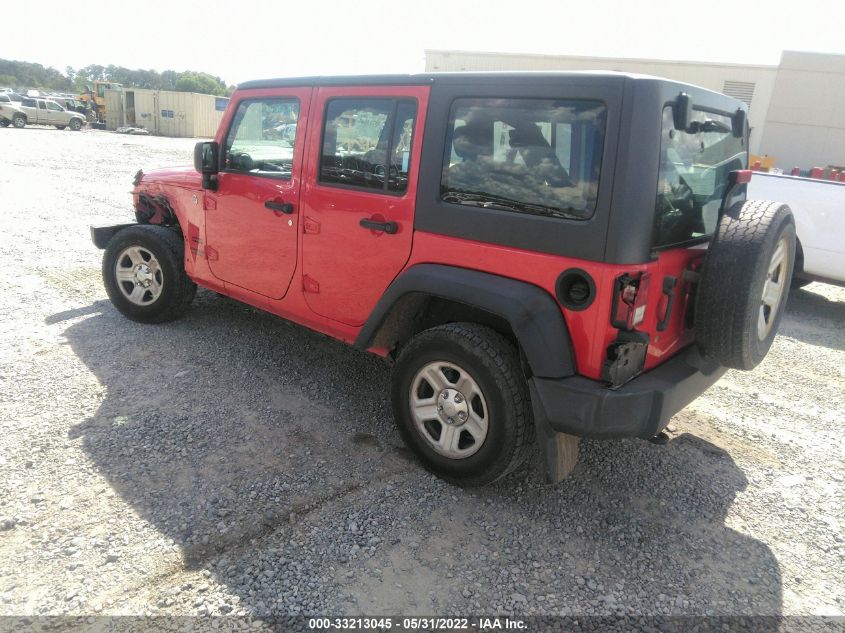 2016 JEEP WRANGLER UNLIMITED SPORT RHD 1C4BJWKG6GL331189