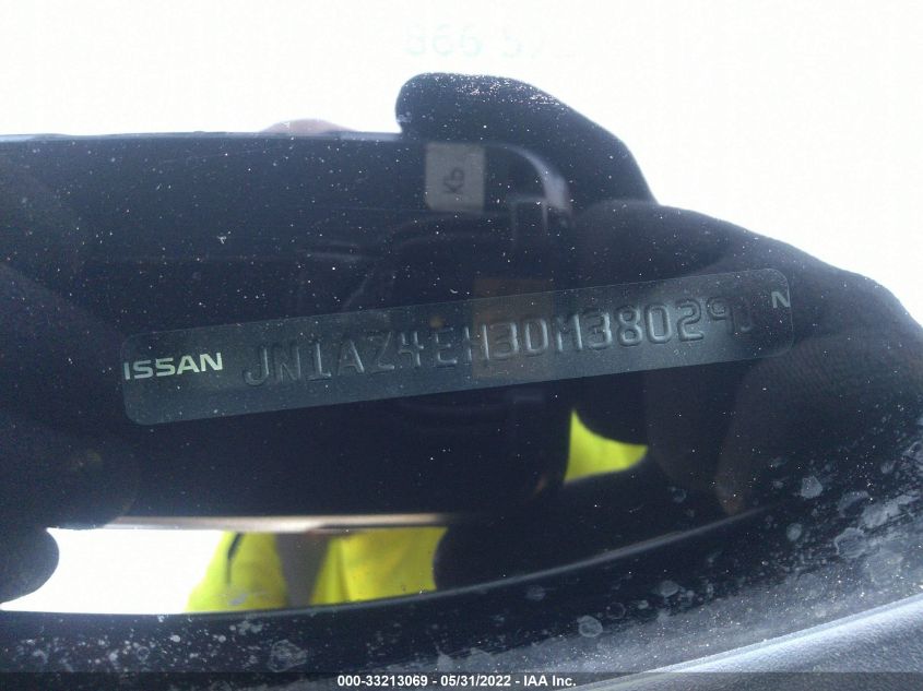 2013 NISSAN 370Z JN1AZ4EH3DM380291