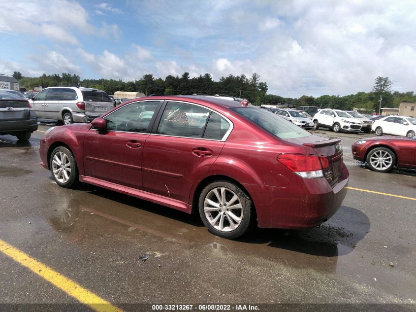 2013 SUBARU LEGACY 2.5I LIMITED 4S3BMBL68D3013527